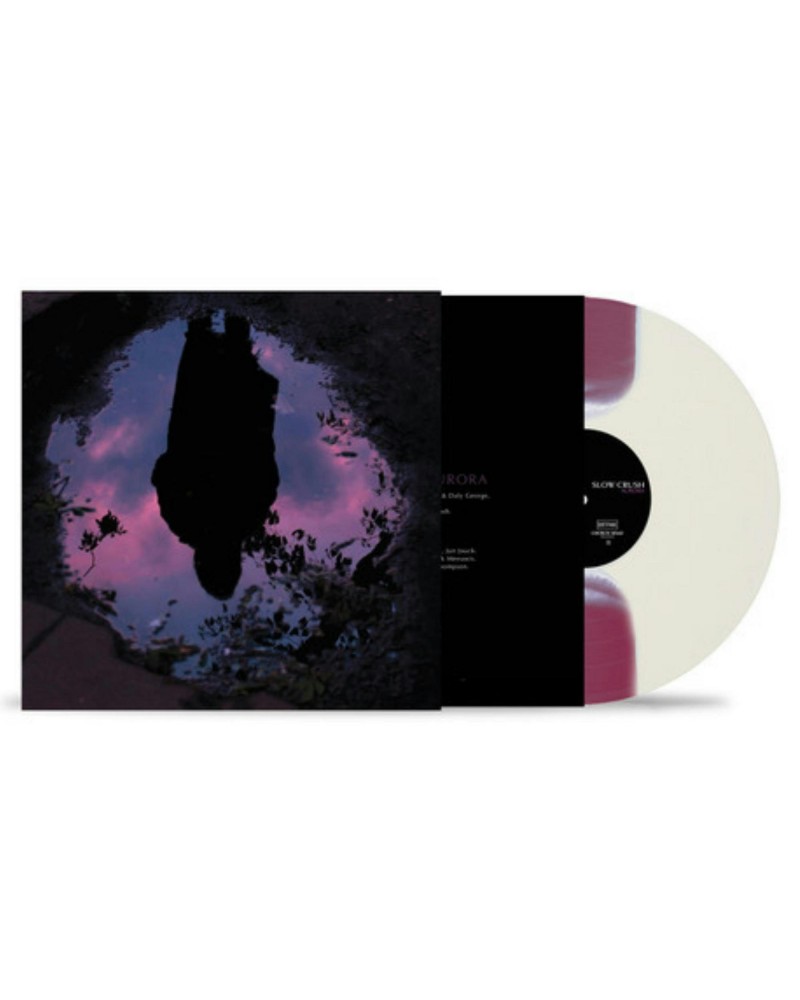 Slow Crush AURORA (MOON PHASE WHITE WITH PURPLE VINYL) Vinyl Record $10.10 Vinyl