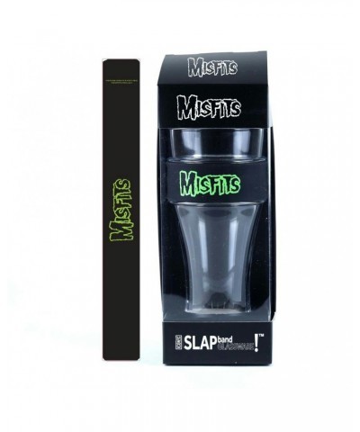 Misfits Green Logo Heavy Duty Slap Band Pint Glass $7.78 Drinkware