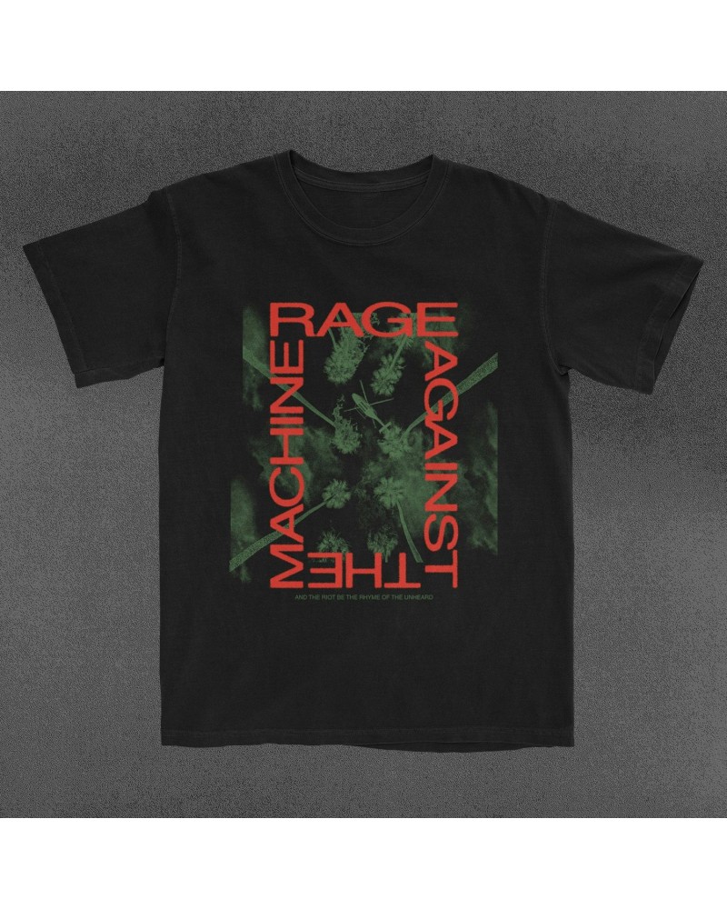 Rage Against The Machine Riot of the Unheard Palm T-Shirt $14.35 Shirts