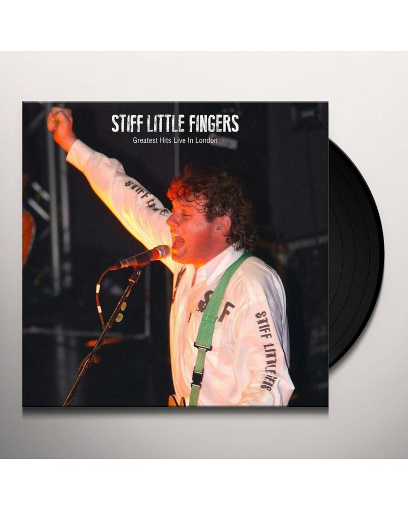 Stiff Little Fingers Greatest Hits Live Vinyl Record $9.60 Vinyl