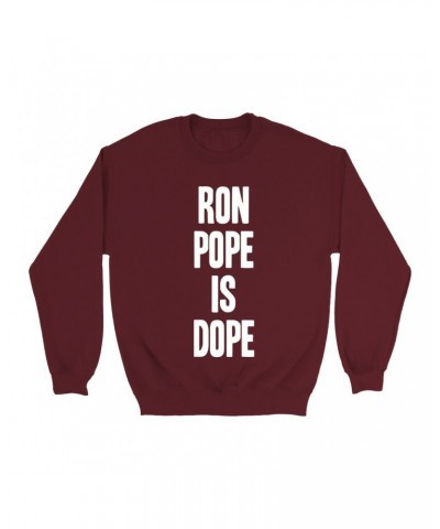 Ron Pope Sweatshirt | is Dope White Sweatshirt $12.93 Sweatshirts