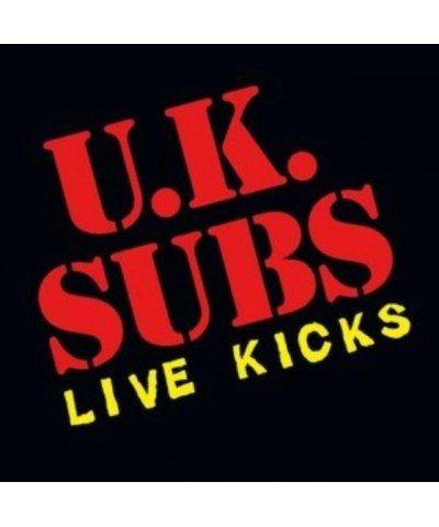 U.K. Subs CD - Live Kicks $11.95 CD