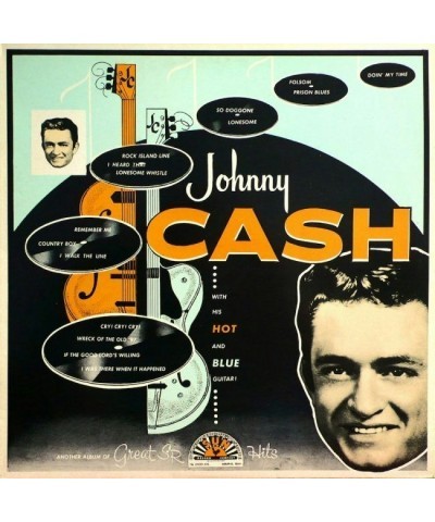 Johnny Cash With His Hot & Blue Guitar Vinyl Record $11.39 Vinyl