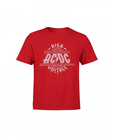 AC/DC Kids High Voltage Silver Logo Red T-Shirt $2.20 Shirts