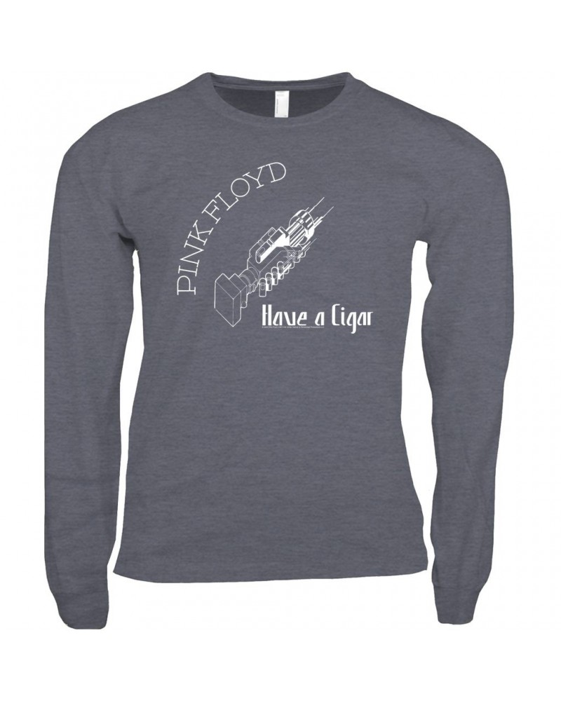 Pink Floyd Long Sleeve Shirt | Have A Cigar Album Cover Shirt $9.58 Shirts