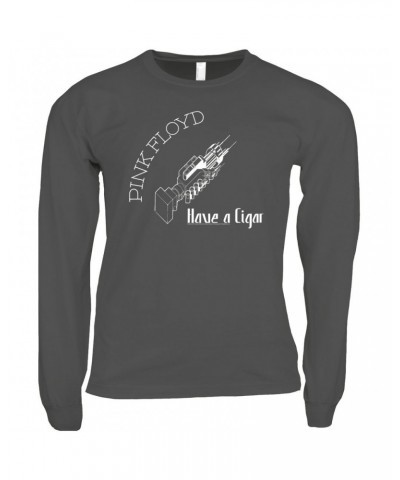 Pink Floyd Long Sleeve Shirt | Have A Cigar Album Cover Shirt $9.58 Shirts