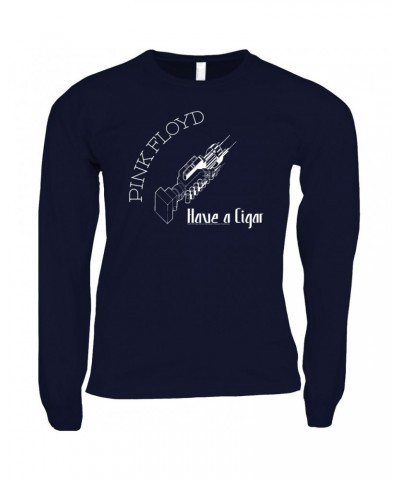 Pink Floyd Long Sleeve Shirt | Have A Cigar Album Cover Shirt $9.58 Shirts