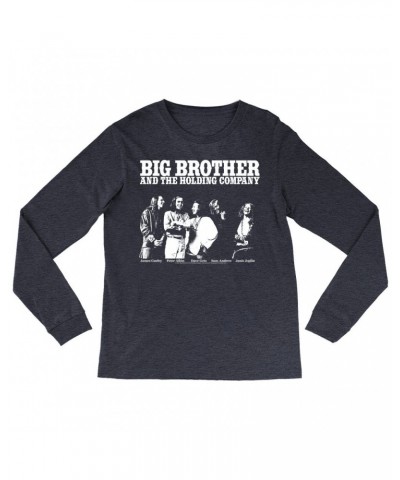 Heather Long Sleeve Shirt | Featuring Janis Joplin Black and White Photo Big Brother and The Holding Co. Shirt $12.88 Shirts