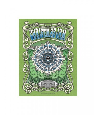 Gov't Mule Christmas Jam 2023 - Poster (Green) $14.35 Decor