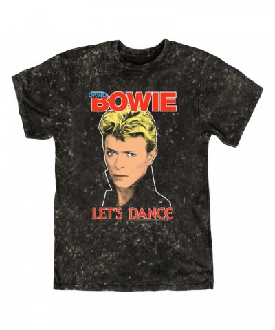 David Bowie T-shirt | Let's Dance Classic Mineral Wash Shirt $11.38 Shirts