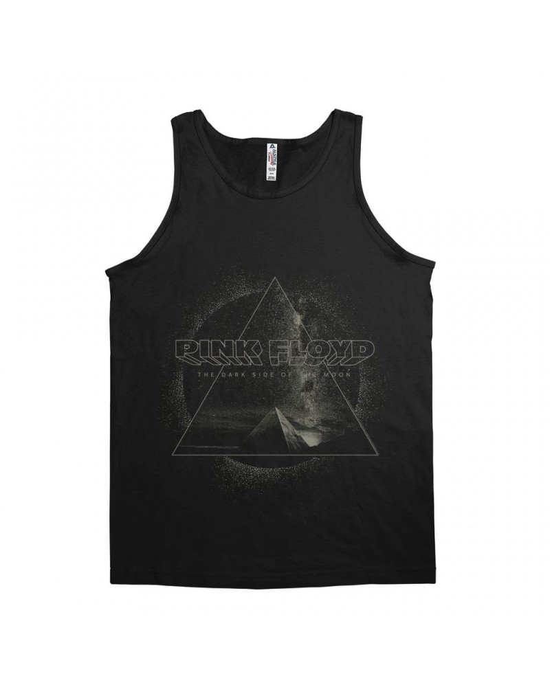 Pink Floyd Unisex Tank Top | Pyramid Triangle Burst Design Shirt $7.73 Shirts