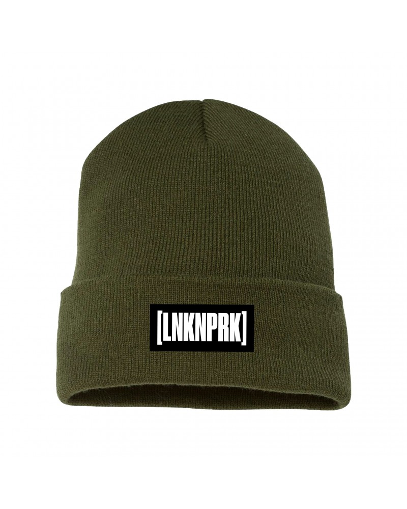 Linkin Park [LNKNPRK] Green Knit Beanie $13.20 Hats