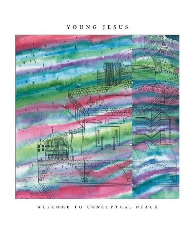 Young Jesus Welcome To Conceptual Beach Vinyl Record $5.25 Vinyl