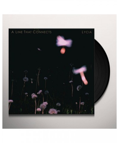 Lycia LINE THAT CONNECTS (2LP/DEEP BLUE WITH BLACK SMOKE/140G) Vinyl Record $11.70 Vinyl