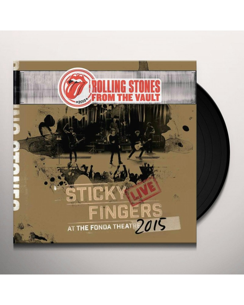 The Rolling Stones FROM THE VAULT - STICKY FINGERS: LIVE AT FONDA Vinyl Record $17.51 Vinyl