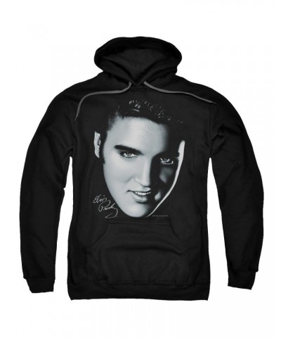 Elvis Presley Hoodie | BIG FACE Pull-Over Sweatshirt $9.60 Sweatshirts