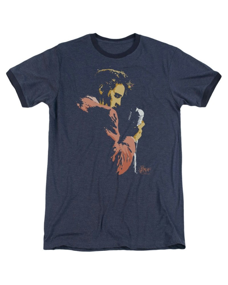 Elvis Presley Shirt | EARLY ELVIS Premium Ringer Tee $9.02 Shirts