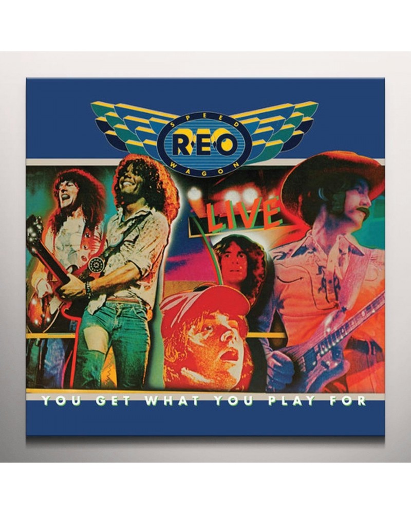 REO Speedwagon You Get What You Play For Vinyl Record $21.26 Vinyl