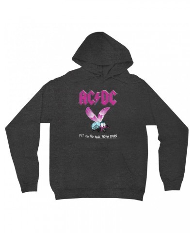 AC/DC Hoodie | Fly On The Wall Tour 1985 Hoodie $15.58 Sweatshirts