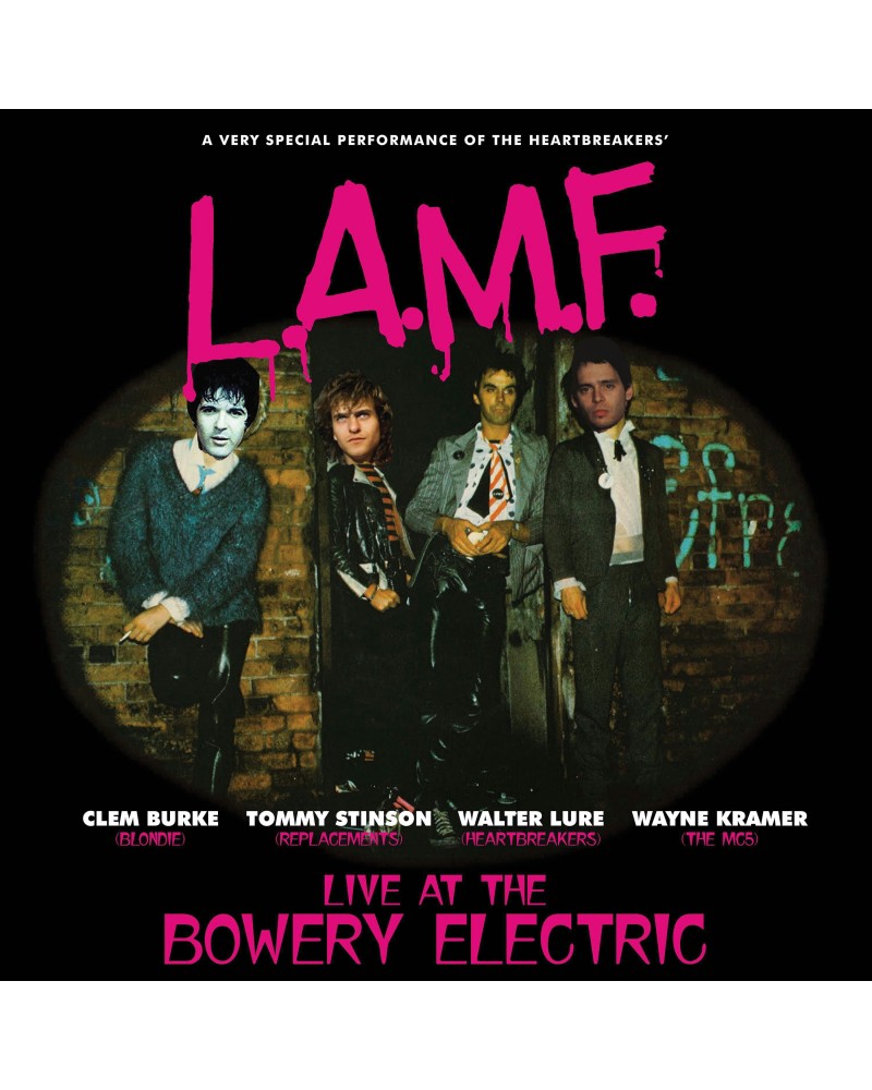 Walter Lure L.A.M.F. Live At The Bowery Vinyl Record $5.64 Vinyl