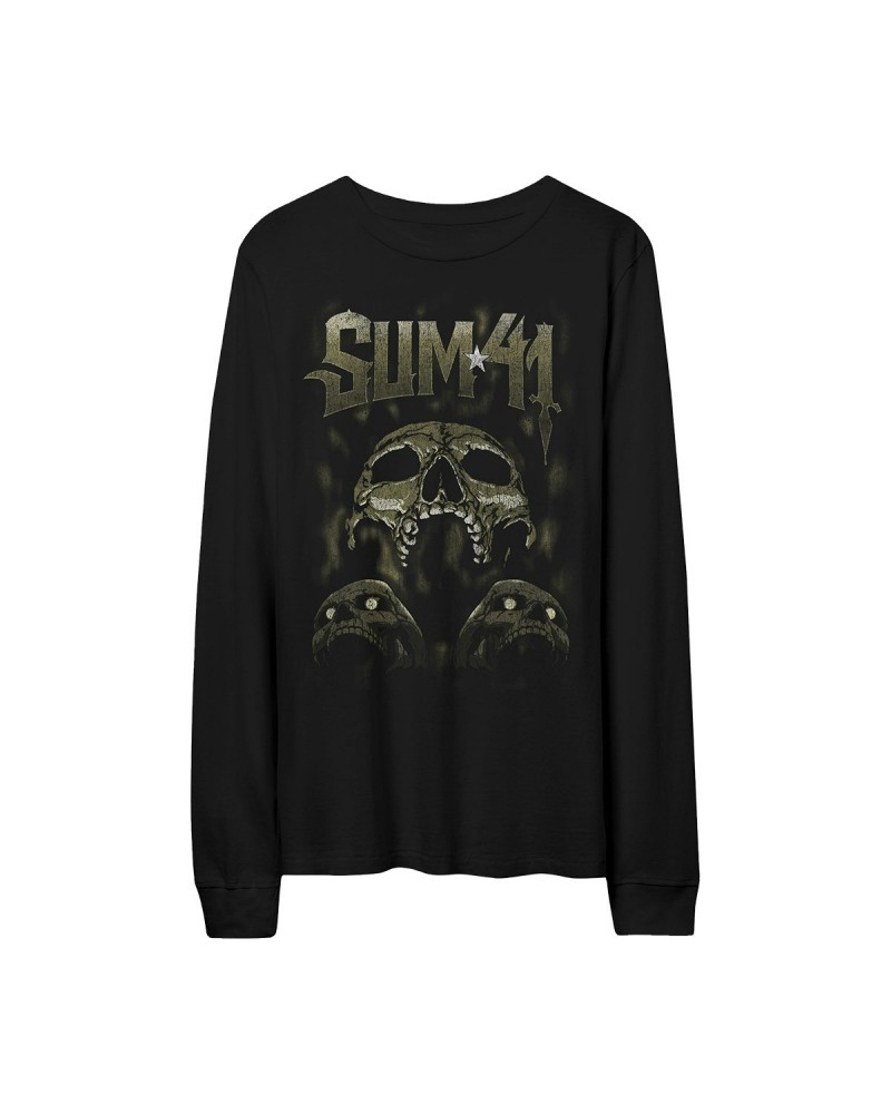 Sum 41 3 Skulls Longsleeve $15.20 Shirts