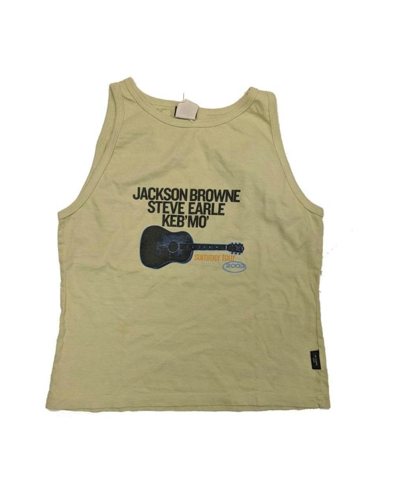 Jackson Browne 2003 Summer Tour-Steve Earle Ladies Tank Top $4.25 Shirts