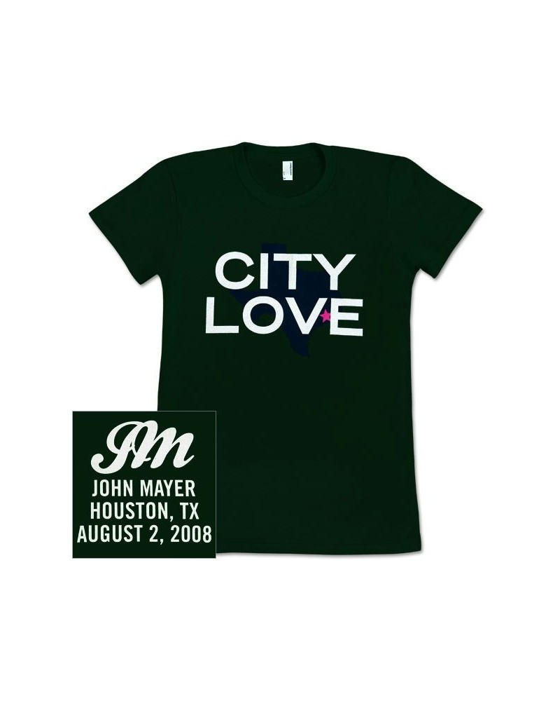 John Mayer CITY LOVE (Houston) Girls T-Shirt $13.30 Shirts