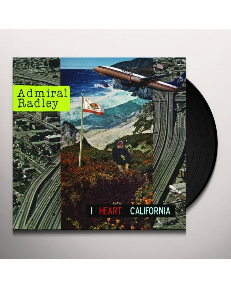 Admiral Radley I Heart California Vinyl Record $5.92 Vinyl