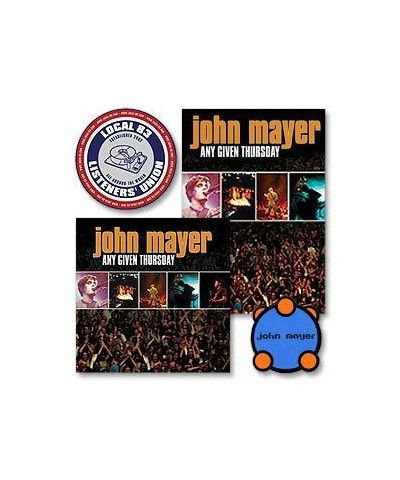 John Mayer Any Given Thursday - CD DVD or VHS $6.57 CD