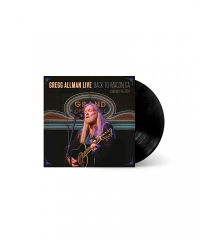 Gregg Allman LIVE: Back To Macon GA Vinyl LP $13.49 Vinyl