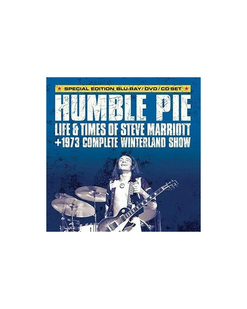 Humble Pie Life And Times Of Steve Marriott BLU-RAY/DVD/CD SET $16.00 CD