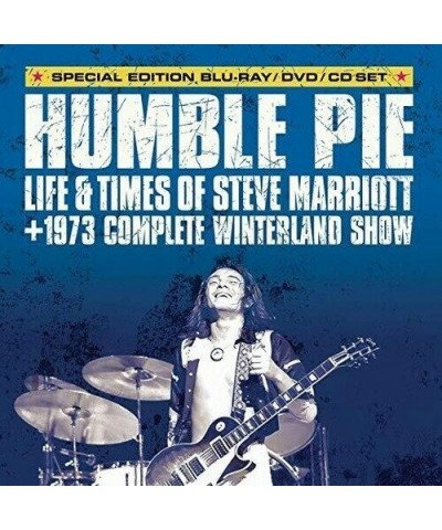 Humble Pie Life And Times Of Steve Marriott BLU-RAY/DVD/CD SET $16.00 CD