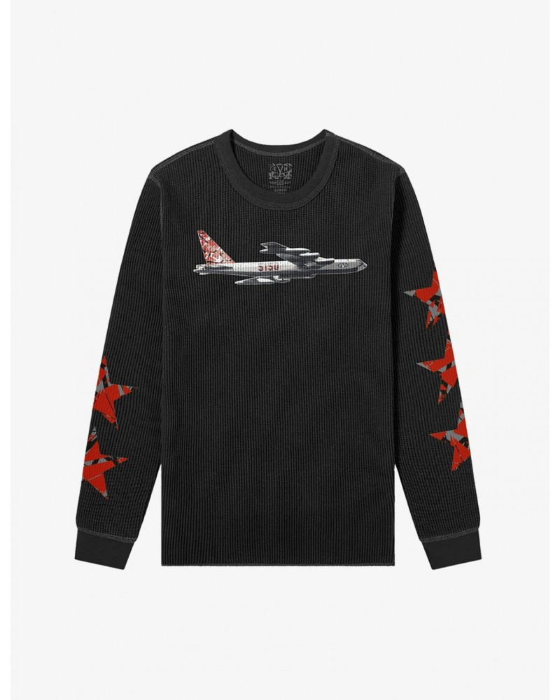 Eddie Van Halen 5150 Airplane Thermal Long Sleeve $17.60 Shirts