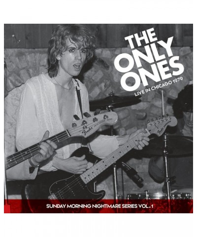 The Only Ones Live In Chicago 1979:Sunday Morning Nightmare Series Vol. 1 Red Vinyl Record $8.11 Vinyl