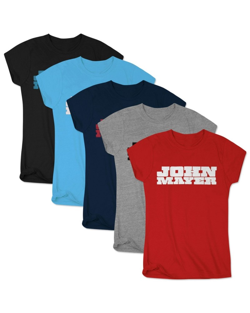 John Mayer Ladies Block Tee $11.52 Shirts