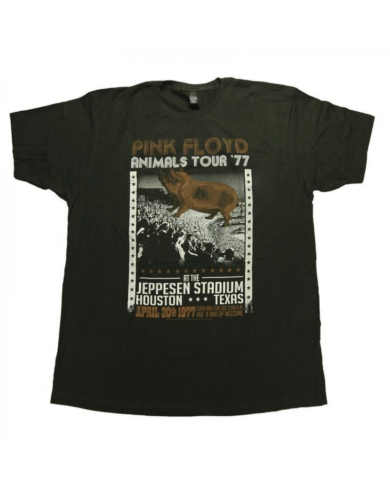 Pink Floyd Houston '77 Animals Tour T-Shirt $7.20 Shirts