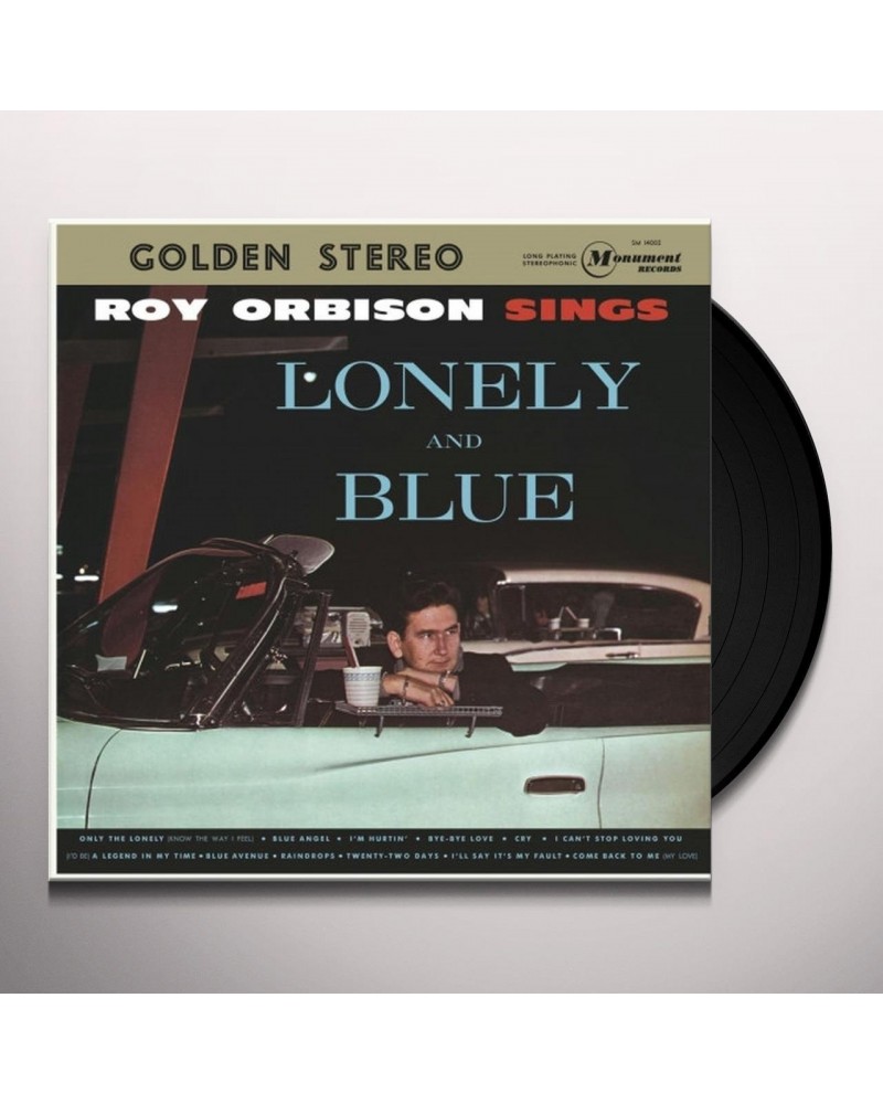 Roy Orbison Sings Lonely And Blue Vinyl Record $8.92 Vinyl