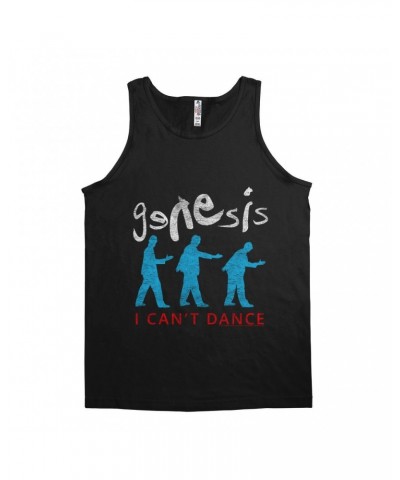 Genesis Unisex Tank Top | I Can't Dance Logo Distressed Shirt $12.23 Shirts