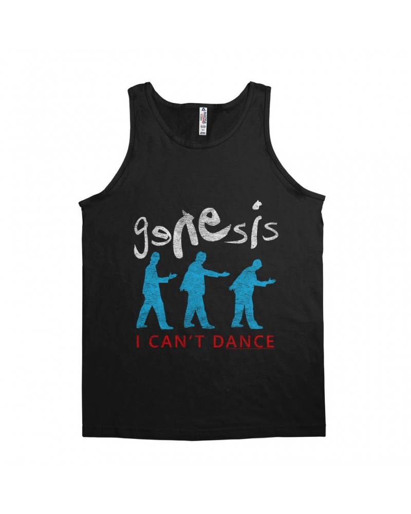 Genesis Unisex Tank Top | I Can't Dance Logo Distressed Shirt $12.23 Shirts