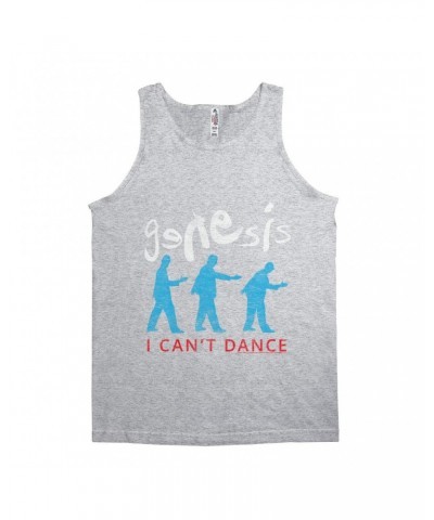 Genesis Unisex Tank Top | I Can't Dance Logo Distressed Shirt $12.23 Shirts