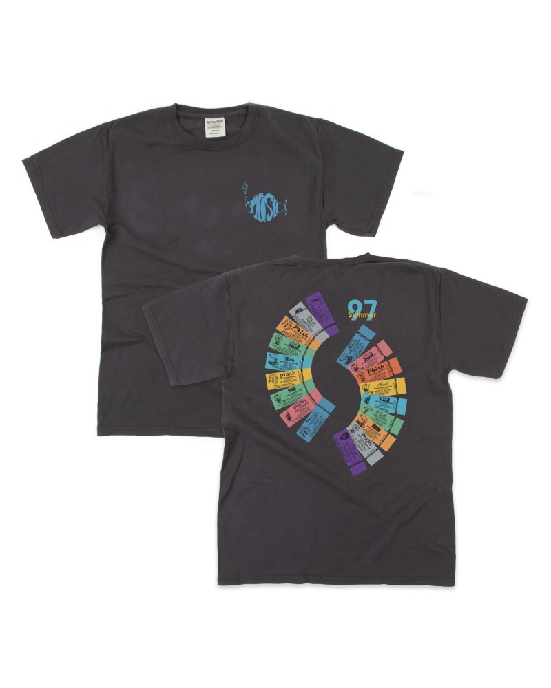 Phish Summer ’97 PTBM Tee on Cement Grey $10.25 Shirts