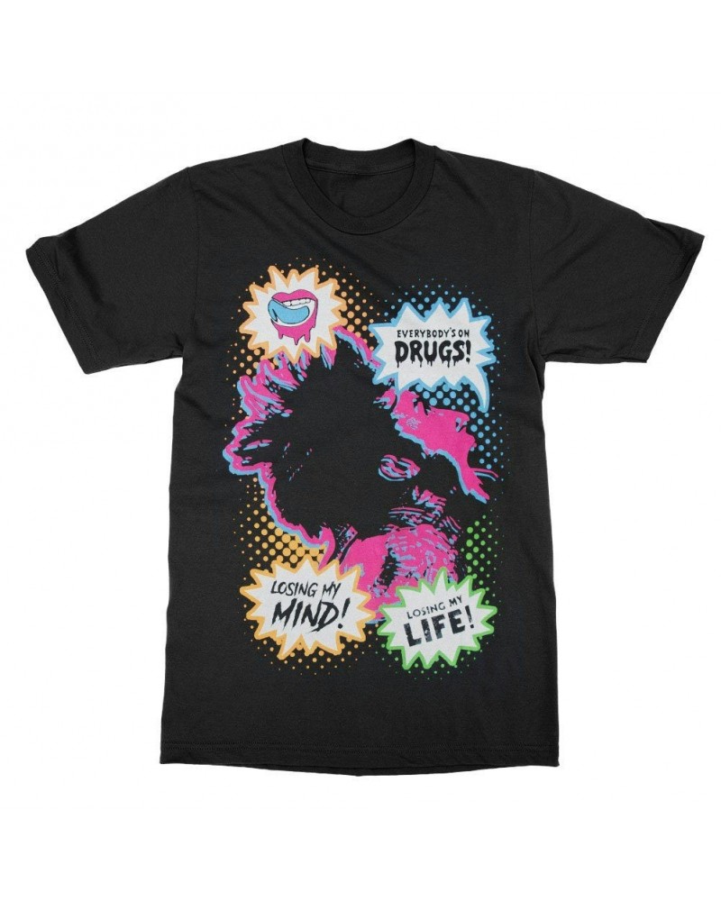 Falling In Reverse Pop Art Tee (Black) $8.40 Shirts