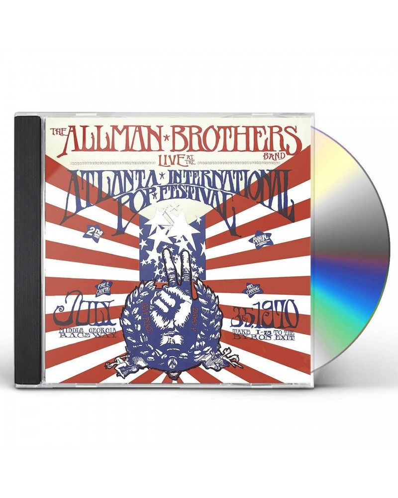 Allman Brothers Band Live At The Atlanta International Pop Fe CD $6.63 CD