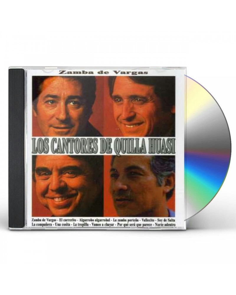 Los Cantores De Quilla Huasi ZAMBA DE VARGAS CD $6.57 CD