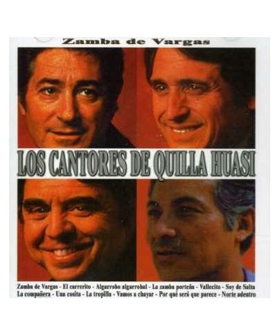 Los Cantores De Quilla Huasi ZAMBA DE VARGAS CD $6.57 CD