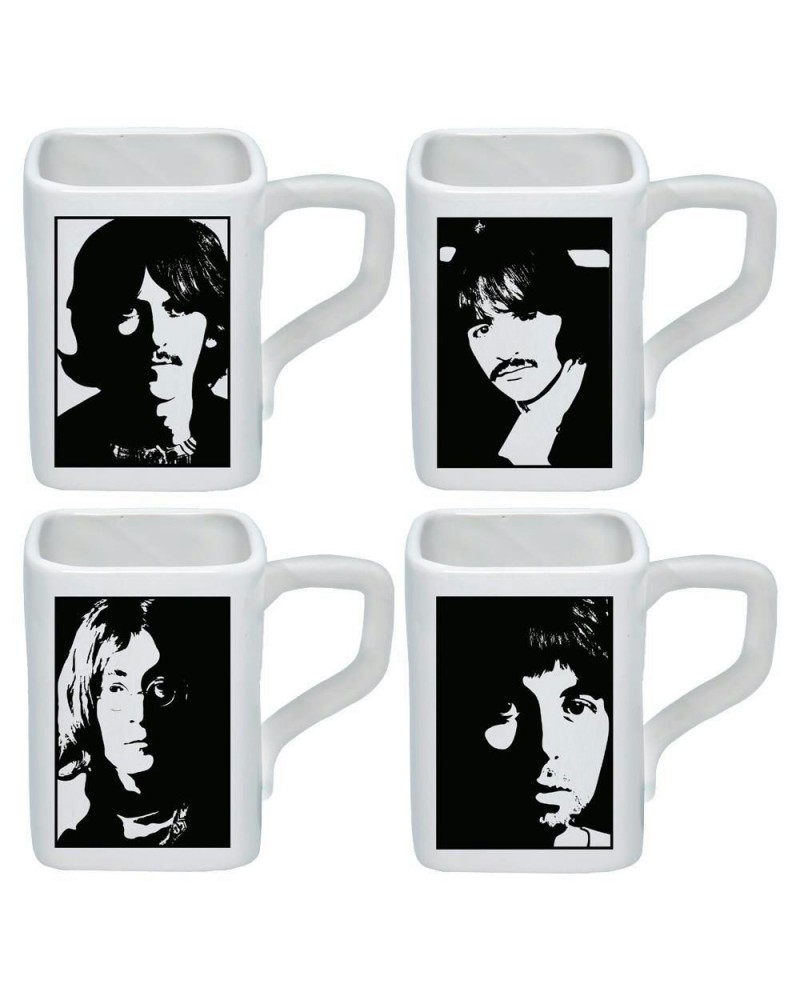 The Beatles White Album 12 oz. Mug - Set of 4 $21.20 Drinkware