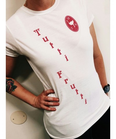 Markus Krunegård Tutti Frutti/Emblem Women's T-shirt White/Pink $14.47 Shirts