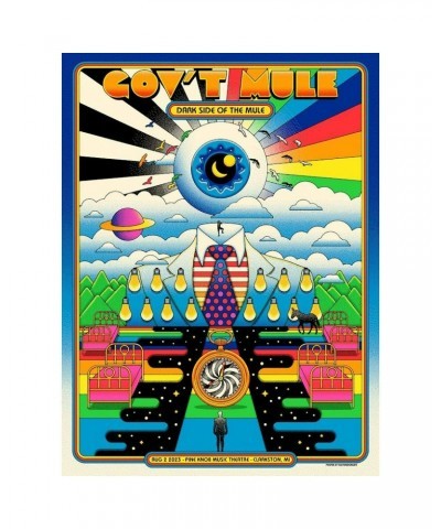 Gov't Mule Clarkston MI 2023 Poster by Nate Gonzalez $14.80 Decor