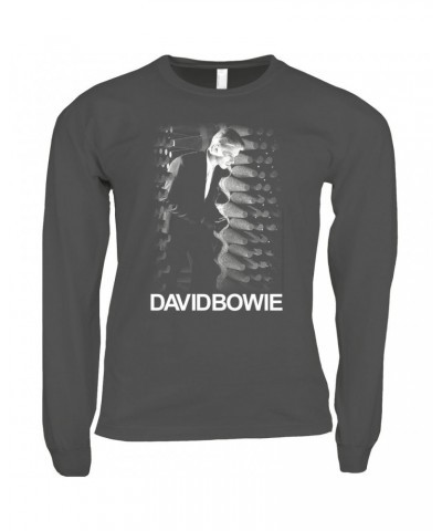 David Bowie Long Sleeve Shirt | The Man Who Fell To Earth Image Shirt $12.58 Shirts