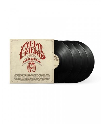 Gregg Allman All My Friends: Celebrating The Songs & Voice Of Gregg Allman Black 4xLP $21.50 Vinyl